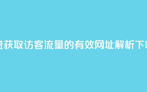 免费获取QQ访客流量的有效网址解析  第1张 免费获取QQ访客流量的有效网址解析  第1张