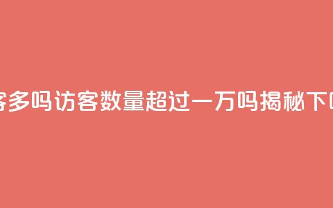 QQ访客10000多吗 - QQ访客数量超过一万吗揭秘!  第1张 QQ访客10000多吗 - QQ访客数量超过一万吗揭秘!  第1张