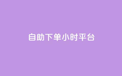 自助下单24小时平台ks - ks平台24小时自助下单，轻松选购~  第1张