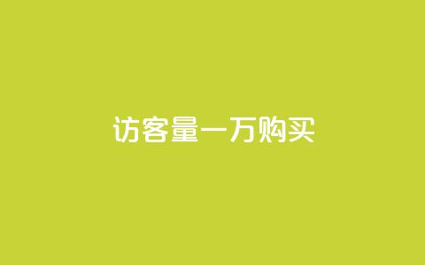 qq访客量一万购买 - 如何购买一万个QQ访客量，轻松获取访客流量。  第1张