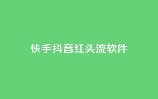 快手抖音红头流软件 - 点购买平台