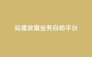 b站播放量业务自助平台 - 重写标题:提升B站播放量的业务自助平台,轻松实现播放量增长~