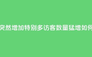 qq访客突然增加特别多(qq访客数量猛增!如何应对?)