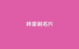 梓豪刷名片,点赞自助1元100赞 - 免费公安查询网 - 抖音怎么起号运营