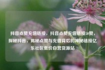 抖音点赞充值链接,抖音点赞充值链接50赞,探秘抖音,揭秘点赞与充值背后的神秘链接亿乐社区低价自营货源站