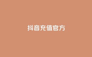 抖音充值 官方 - 抖音充值平台官方,快速便捷又安全~