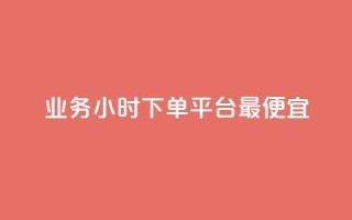 ks业务24小时下单平台最便宜,dy评论 - 快手业务平台 - 快手业务平台