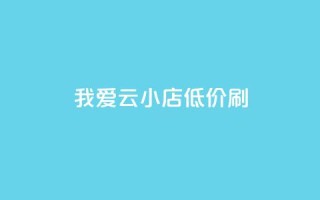 我爱云小店低价刷,君泽传媒业务下单 - ks在线业务 - 快手抖音业务24小时平台