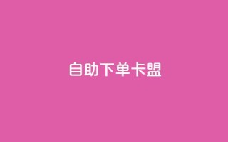 dy自助下单卡盟 - dy自助下单卡盟:简单方便的自助下单服务!