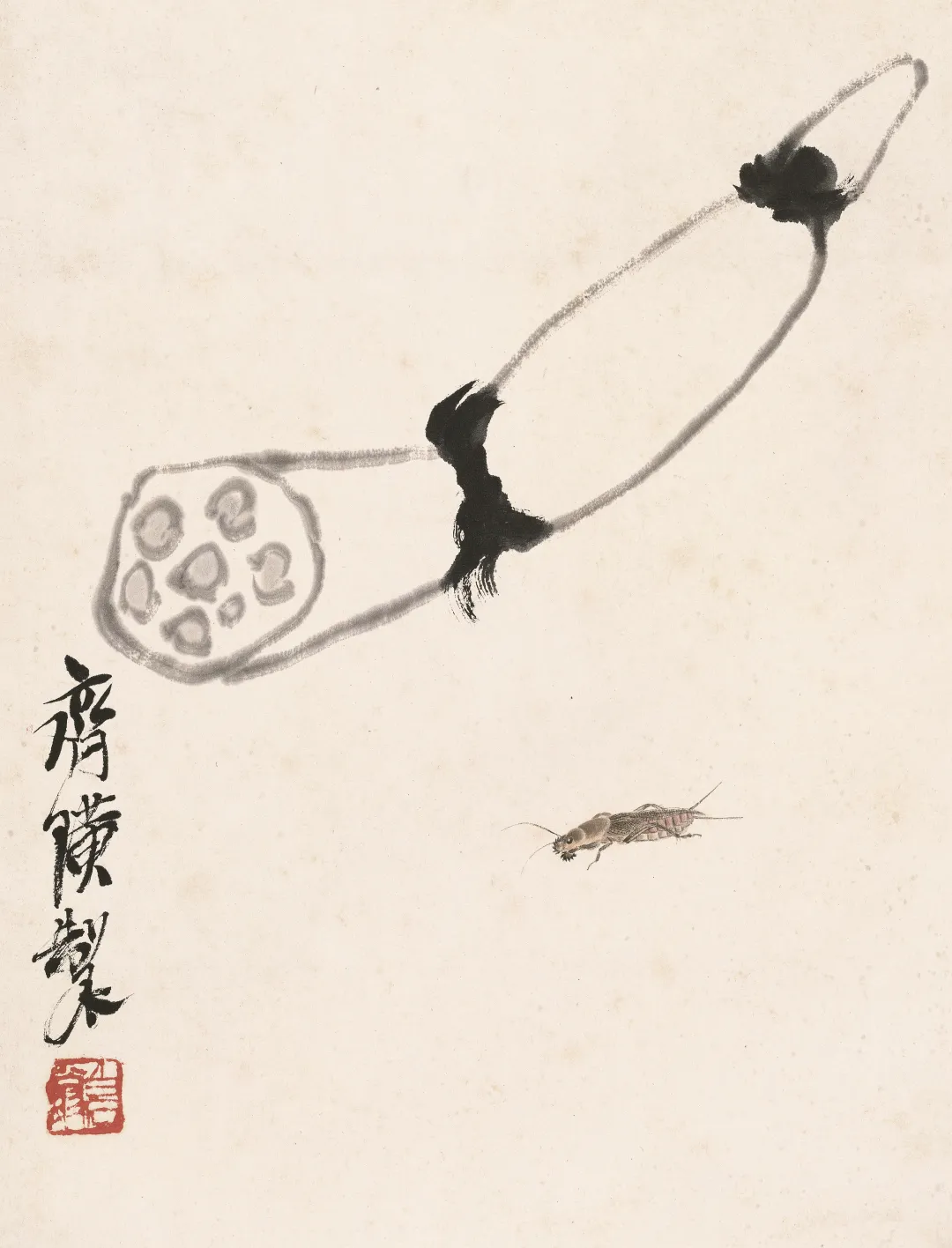 齐白石精品在波士顿展出，“白石画屋”呈现水墨挥洒  第22张