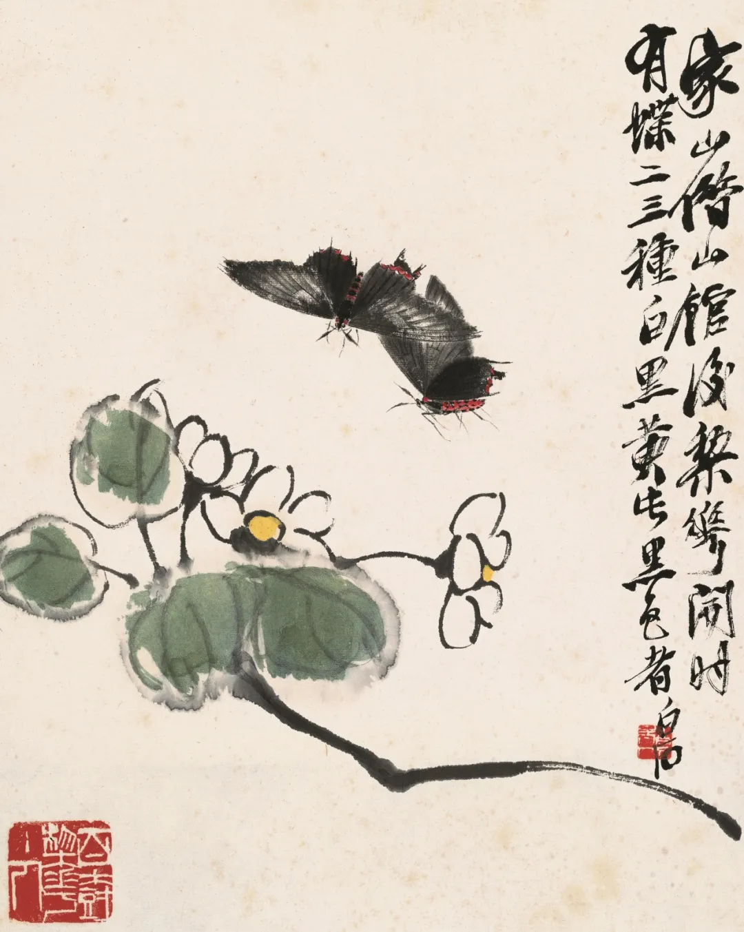 齐白石精品在波士顿展出	，“白石画屋	”呈现水墨挥洒  第19张